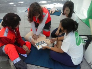 Enfermeros y socorristas de la Cruz Roja comparten conocimientos en #xtusalud #Lleida