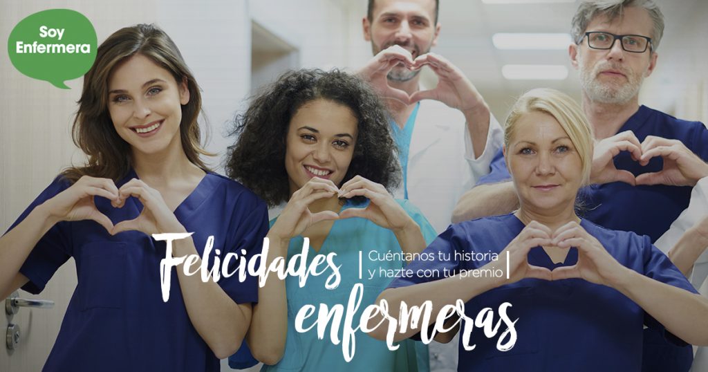 ¡Felicidades enfermeras! Cuéntanos tu historia y hazte con tu premio