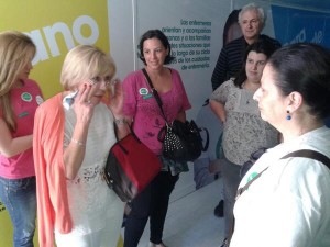 Visita de la concejala de Bienestar Social a #xtusalud