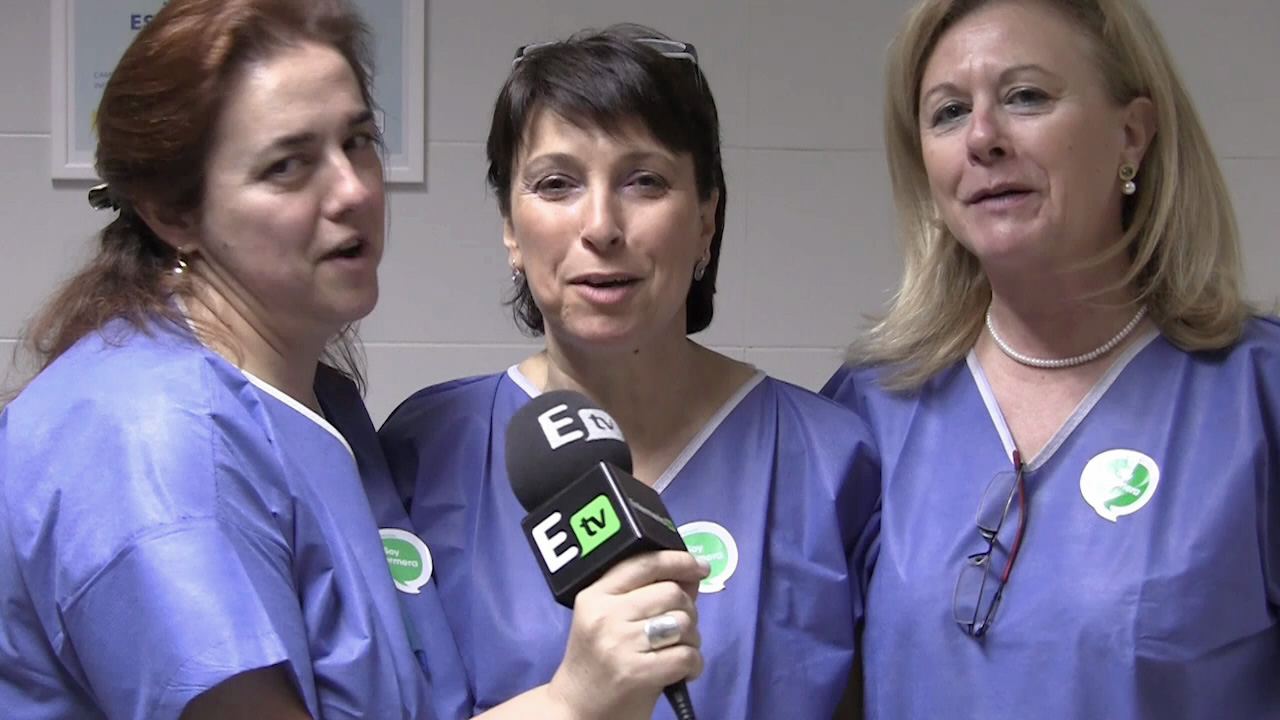 Tres enfermeras de UCI del Hospital Perpetuo Socorro, Badajoz