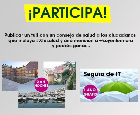 Concurso Por tu salud en Twitter